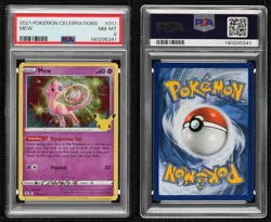 Mew Holo Pokemon Celebrations PSA 8 - Image 3