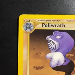 Pokemon Vintage Non-holo Rare Poliwrath Neo Discovery 28/75 WotC - Image 2