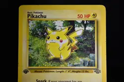 Pokemon TCG Pikachu Jungle 60/64 Regular 1st Edition WOTC - DMG - Image 2