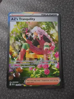 POKEMON AZ's TRANQUILITY 120/086 SPECIAL ILLUSTRATION RARE CHAOS RISING MINT - Image 1