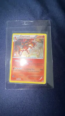 Pokemon TCG DMG Charizard 19/113 Legendary Treasures Holo Rare Card - Image 1