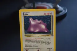 DMG, Pokemon TCG Ditto Fossil 3/62 Holo . - Image 3