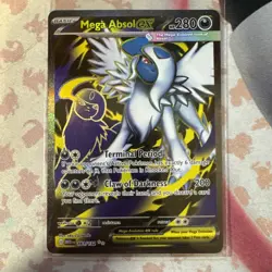 Mega Absol ex 161/132 Mega Evolution Pokemon card Full Art Ultra Rare - Image 1