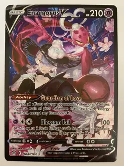 Pokemon Enamorus V TG18/TG30 Lost Origin Trainer Gallery Ultra Rare PACK FRESH - Image 1