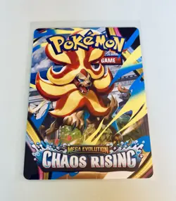 Pokemon TCG Mega Pyroar Trainer Tip Art Card Chaos Rising - Image 1