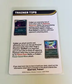 Pokemon TCG Mega Pyroar Trainer Tip Art Card Chaos Rising - Image 2