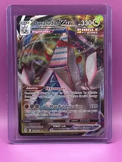 Duraludon VMAX 123/203 SWSH07: Evolving Skies Holo Pokemon Card - Image 1