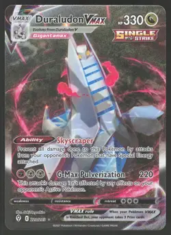 Duraludon VMAX 220/203 Alternate Art Pokemon TCG Evolving Skies NM - Image 1