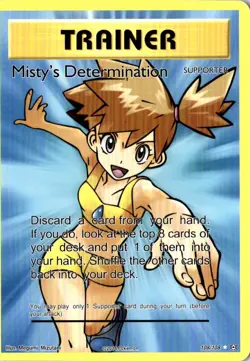 Misty's Determination 108/108 Ultra Rare Evolutions Pokemon Near Mint - Image 1