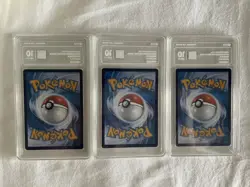 Pokemon S-Chinese 30th First Partners Charmander Squirtle Bulbasaur PCG 10 XH39 - Image 2