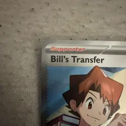 Pokemon TCG Bill's Transfer 194/165 SV 151 Full Art Holo Ultra Rare EN - Image 3