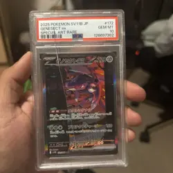 Genesect ex 172/086 Black Bolt Holo Japanese Pokemon Card PSA 10 Gem Mint - Image 1