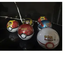 Pokemon Poke Ball Tin Booster Kit 6-Pack. 18 Booster Packs in Total! - Image 1