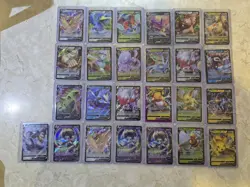 Pokemon SW & SH 50x Ultra Rare V Card Mixed Lot NM - Dragonite Pikachu & More! - Image 1