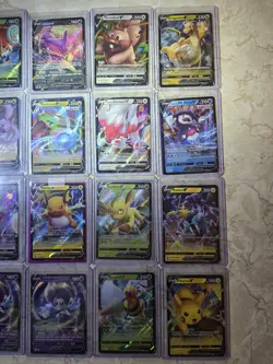 Pokemon SW & SH 50x Ultra Rare V Card Mixed Lot NM - Dragonite Pikachu & More! - Image 4