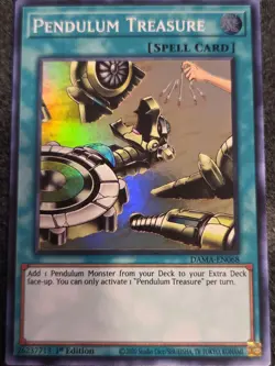 Yugioh Dawn of Majesty DAMA-EN068 Pendulum Treasure Super Rare NM/M - Image 1
