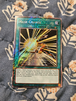 Mask Change - RA04-EN142 - Platinum Secret Rare - Yugioh - Image 1