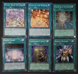 Yu-Gi-Oh! Ritual Spell x12 Cards Set Common MP - Image 1