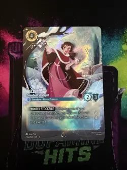 Disney Lorcana - Belle - Snowfield Strategist 236/204 Enchanted Winterspell NM - Image 2
