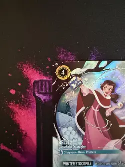 Disney Lorcana - Belle - Snowfield Strategist 236/204 Enchanted Winterspell NM - Image 3