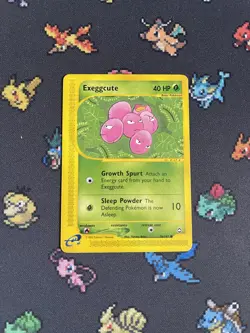 Pokemon Cards Exeggcute 76/147 Common Aquapolis WOTC - (NM) - Image 1