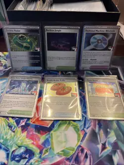 Lot Of Cosmos Holo Pokemon Play Stamp Trainer Cards Buddy Town Store - Image 1