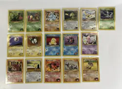 Pokemon Gym Heroes/Challenge Lot - 16 Vintage WotC Cards 1999-2000 LP-HP - Image 1