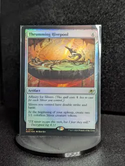 Thrumming Hivepool Edge of Eternities Foil Card #247 - Image 1