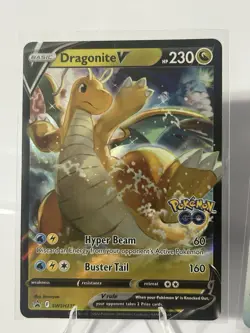 Pokemon Card TCG - Dragonite V SWSH235 & Dragonite VSTAR SWSH236 Pokemon GO NM - Image 2