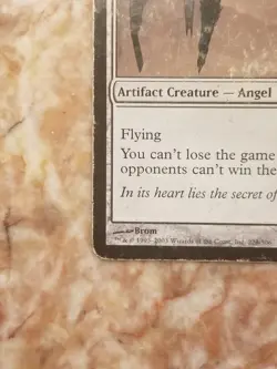 🌟 RARE Platinum Angel! 🌟 MTG Magic Mirrodin Artifact / MP-HP - Image 2