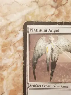 🌟 RARE Platinum Angel! 🌟 MTG Magic Mirrodin Artifact / MP-HP - Image 5