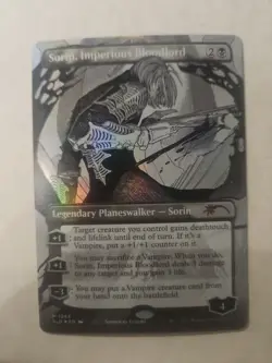 Mtg Sorin Imperious Bloodlord Foil Art SLD Nm Secret Lair - Image 1