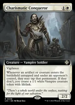 Charismatic Conqueror - Extended Commander The Lost Caverns of Ixalan mtg NM - Image 1