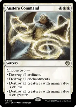 Austere Command 126 Commander: The Lost Caverns of Ixalan NM - Image 1