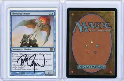 Fleeting Image Eighth Edition Rare Signed MTG - Image 3