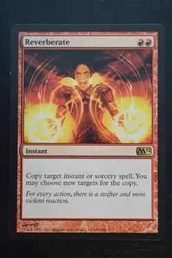 Magic The Gathering MTG REVERBERATE Magic 2012 LP Lightly Played - Image 1