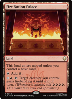 Fire Nation Palace - NM (MTG Avatar the Last Airbender 268) - Image 1