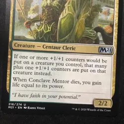 CONCLAVE MENTOR M21 MTG NM Ships Free!! - Image 3
