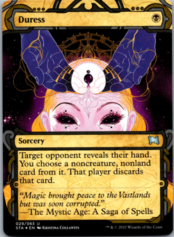 Duress (Foil Etched) Strixhaven: Mystical Archives NM Foil - Image 1