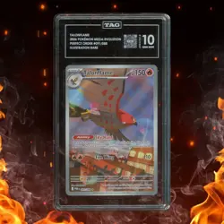 Pokemon Perfect Order TALONFLAME 091/088 Illustration Rare TAG 10 - Image 1