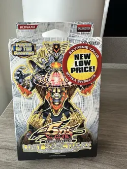 YUGIOH LOST SANCTUARY 1ST EDITION STRUCTURE DECK FACTORY SEALED - Image 1