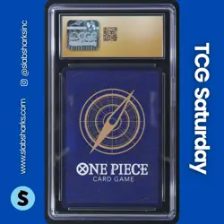 2025 ONE PIECE JP PROMO #P-104 SHANKS CGC 10 PRISTINE - Image 2