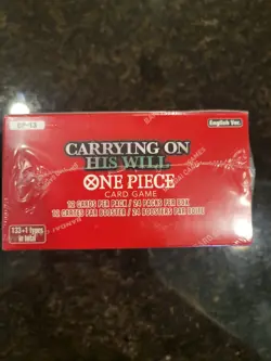 One Piece TCG: Carrying on His Will Booster Box (OP-13) Sealed New Ready to Ship - Image 2
