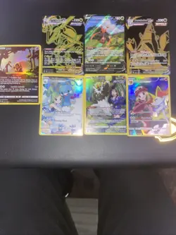 Silver Tempest Trainer Gallery 7 Card Lot- Rayquaza Vmax, Altria And More - Image 1