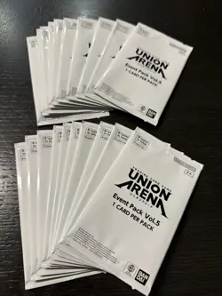 Union Arena Event Pack Volume 5 X20 SEALED Rare Battle Promo 2025 - Image 1