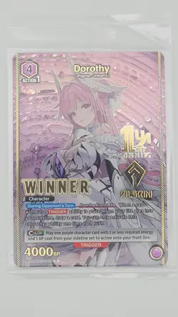 Dorothy (Winner) Rare Union Arena Promotion Cards UEPR/NIK-1-042 (Sealed) - Image 1