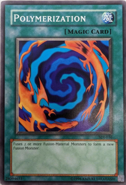 Polymerization - SDJ-036 YuGiOH TCG Card MP - Image 1
