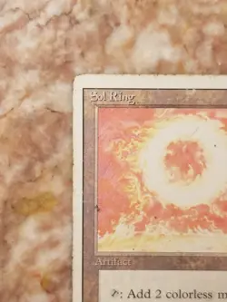 🔥 RARE ARTIFACT Sol Ring! 🔥 MTG Revised Edition Vintage Card / LP - Image 2