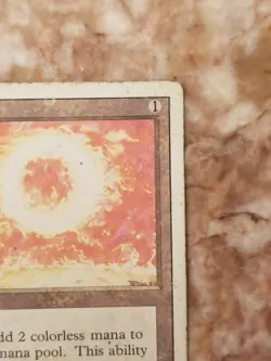 🔥 RARE ARTIFACT Sol Ring! 🔥 MTG Revised Edition Vintage Card / LP - Image 3