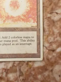 🔥 RARE ARTIFACT Sol Ring! 🔥 MTG Revised Edition Vintage Card / LP - Image 4